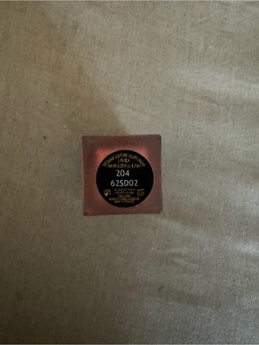 YSL Pink Matte Lipstick
